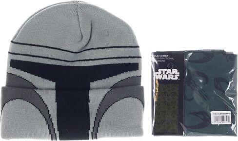 Bioworld The Mandalorian Beanie and Gaiter Headwear Combo in Saudi Arabia