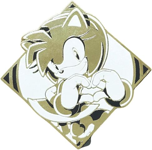 Sonic Hedgehog x Zen Monkey Studios إصدار محدود من سلسلة الذكرى السنوية العاشرة: دبوس إيمي القابل للتجميع in Saudi Arabia