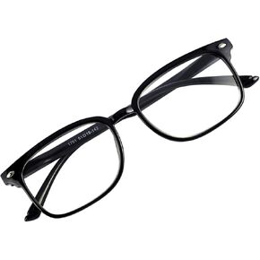 FEISEDY Reading Glasses Blue Light Blocking Reader Glasses with Spring Temples B2566