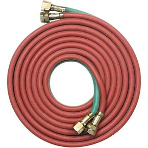 25' x 3/16 Goodyear/Continental Twin Torch Hose Oxygen Acetylene Welding Grade R