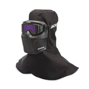 Jackson Safety Rebel Welding Mask with ADF - Lightweight Auto Darkening Digital Safety Goggles, Flame Resistant Welding Hood - ANSI Z87.1