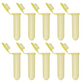 PATIKIL 2ML Plastic Centrifuge Tubes, 1000 Pcs Round Bottom Centrifuge Tube with Snap Cap and Graduated Marks for Laboratory Sample, Red