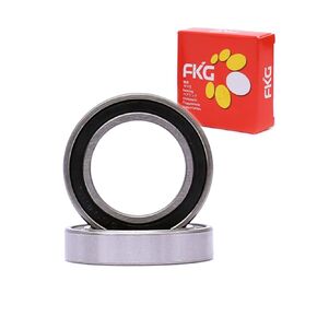 FKG 6704-2RS 20x27x4mm Deep Groove Ball Bearing Double Rubber Seal Bearings Pre-Lubricated 2 Pcs