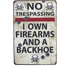 SUMIK Warning Due to Price Increase of Ammo Metal Tin Sign, Vintage Art Poster Plaque Bar Store Home Wall Decor