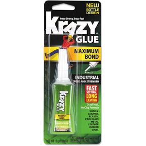 Krazy Glue KG48948MR Maximum Bond Krazy Glue, Clear, 0.52 oz Tube