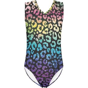 Girls Gymnastics Leotard Ballet Leotards Clothes Dancewear Bodysuit for Dancing One Piece Swimsuit