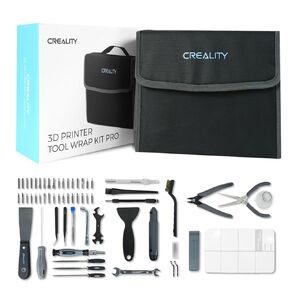 Creality Tool Wrap Kit Pro, 3D Printer Tool Kit Assembly/Removal/Filament Cutting Tool for Cleaning Finishing Printing, Suitable for Creality and All FDM 3D Printers
