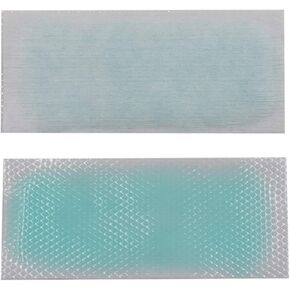 40 Sheets Fever Cooling Gel Patches, Cooling Forehead Strips Cooling Gel Sheet for Dog Foot Baby Kids Children Adult Relieve Headache, Toothache Pain, Drowsiness, Fatigue, Refreshing, Sunstroke