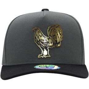 Ferreti Culiacan El Gallo Grey Baseball Hats for Men - Mens Snapback Hats, Ball Caps for Men and Women, Grey Hats for Men, Gorra para Hombre y Mujer - Adjustable Size