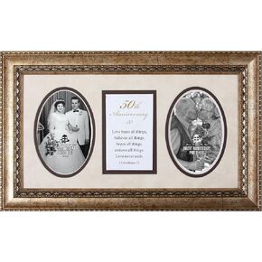 50th Anniversary Framed Wall Art Picture Frame