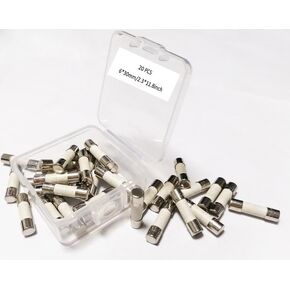 25A, T25A, 25A250V Fuse, T25A250V Fuse,25AH Fuse, 25AH Fuses, 25AH250V,25A,Thermal Ceramic Fuse,25ah Fuse, Fuse 25AH, Fuses 25AH, 25A 250V (Work with 110V/125V) New 25A 6 * 30mm Vigor_Source 20/Packs