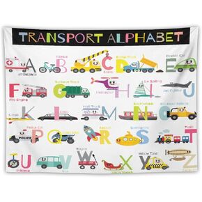 DDCBNS Math Symbols Tapestry,Funny Equations Geometry Function Print Educational Tapestry Wall Hanging Home Décor for Study Classroom Bedroom Living Room Office 40" x 30"