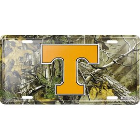 Tennessee Vols 6 x 12 metal CAMO License Plate