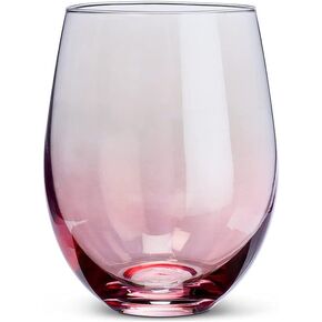 Abbott Collection Home Iridescent Stemless Wine Glass