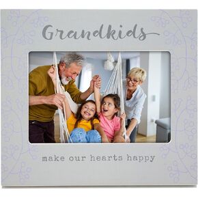 MIMOSA MOMENTS Grandkids make our hearts happy Expressions Picture Frame for 6x4 photo (grandkids)