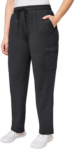 Mondetta Ladies' Straight Leg Cargo Pant, Tibetan Red in Saudi Arabia