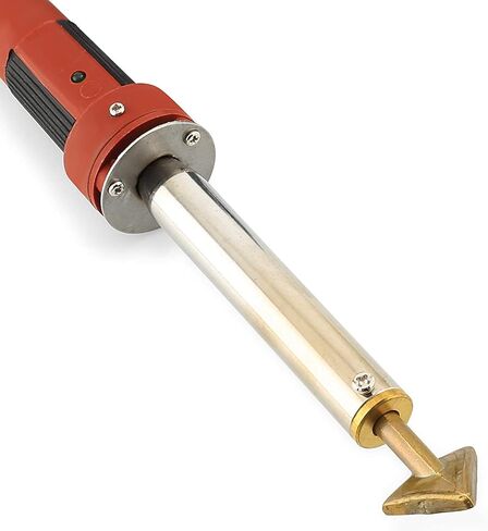 Plastic Welding Kit with Plastic Welder, Rods, Reinforcing Mesh, Hot Iron Stand, Wire Brush, 80 Watt, 120V - For DIY, Arts and Crafts, Car Bumper, Dashboard, Kayak, Canoe, Professional Surface Repair in Kuwait