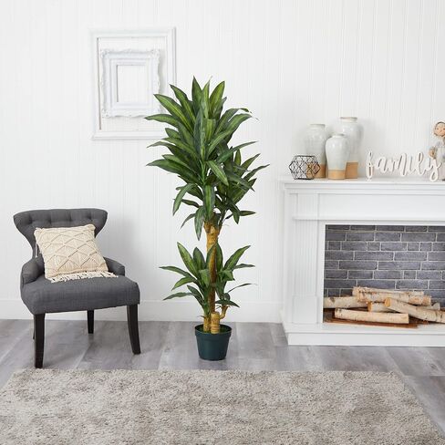Nearly Natural 5ft. Yucca Silk Plant, Green in Saudi Arabia