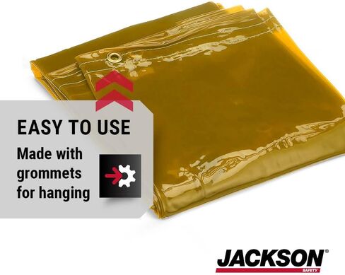 ستارة لحام أمان جاكسون - شاشة لحام شفافة - ألوان وأحجام متعددة in Kuwait