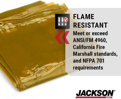 ستارة لحام أمان جاكسون - شاشة لحام شفافة - ألوان وأحجام متعددة in Kuwait