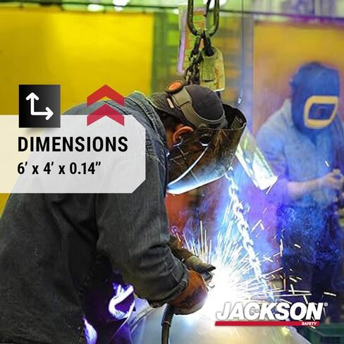 ستارة لحام أمان جاكسون - شاشة لحام شفافة - ألوان وأحجام متعددة in Kuwait