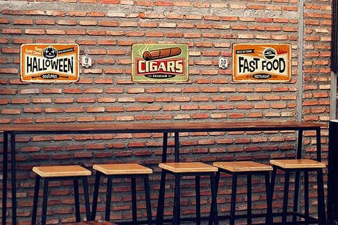 AOYEGO Laundry Tin Sign,Self Service Wash Dry Fold Vintage Metal Tin Signs for Cafes Bars Pubs Shop Wall Decorative Funny Retro Signs for Men Women 8x12 Inch in Saudi Arabia