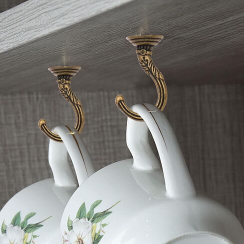 خطافات خطافات للسقف على الحائط عتيقة (عبوة من 24 قطعة برونزية) in Kuwait