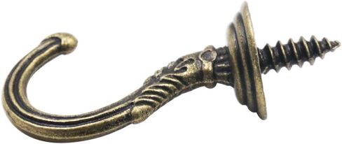 خطافات خطافات للسقف على الحائط عتيقة (عبوة من 24 قطعة برونزية) in Kuwait