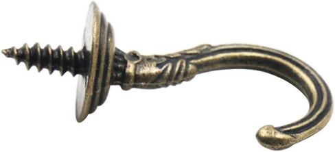 خطافات خطافات للسقف على الحائط عتيقة (عبوة من 24 قطعة برونزية) in Kuwait