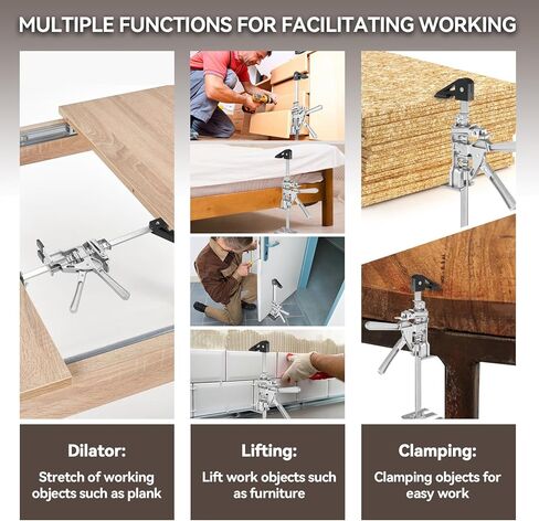 15.5 بوصة رافعة ذراع توفير العمالة 2 حزمة 400 رطل، وضعان للسرعة، أداة رفع يدوية من الألومنيوم، أداة رفع جاك 9 بوصة، تركيب الأثاث، أدوات النجارة، محدد موقع بلاط الحائط in Kuwait