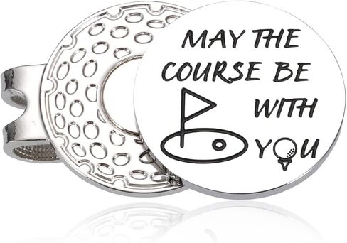 Golf Gifts for Men, Golf Balls Marker Hat Clip Gifts for Men Birthday Gifts for Men Boyfriend Husband Son Dad Grandpa Boss Golf Lovers Anniversary for Him Golf Accessories for Men Christmas Valentines in Saudi Arabia