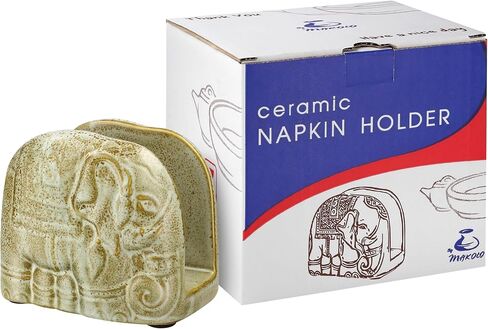 Ceramic Napkin Holders for Paper Napkins Kitchen Table (Blue No.1) in Saudi Arabia