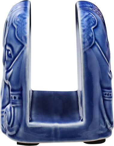 Ceramic Napkin Holders for Paper Napkins Kitchen Table (Blue No.1) in Saudi Arabia