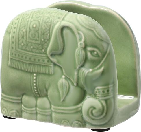 Ceramic Napkin Holders for Paper Napkins Kitchen Table (Blue No.1) in Saudi Arabia