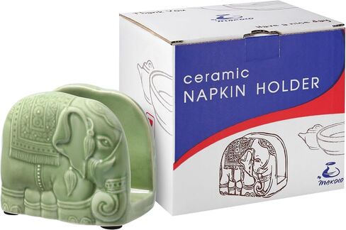 Ceramic Napkin Holders for Paper Napkins Kitchen Table (Blue No.1) in Saudi Arabia
