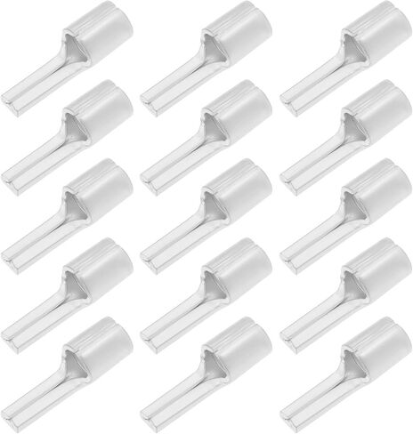 25 Pieces Tinned Pure Copper Non Insulated Flat Pin Terminal Naked Needle Connector for Copper Tube Flat Pin Terminals 16mm² Cable in Saudi Arabia