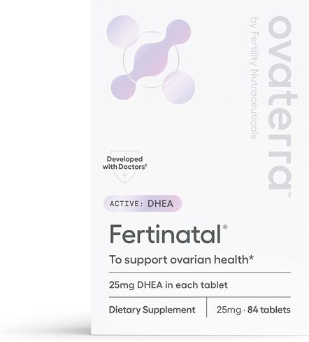 Micronized DHEA Supplement for Women, Natural DHEA 25mg Capsules, Fertility Supplements for Women (84 Capsules - 28 Day Supply) in Saudi Arabia