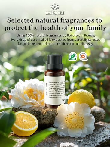 زيوت Ceeniu Pure Aroma العطرية، تكنولوجيا استخلاص جديدة 2024، طبيعية 100%، 15 مل من زيوت الشاي الأبيض الأساسية، صحية للبشرة، استمتع بحياة جيدة in Kuwait