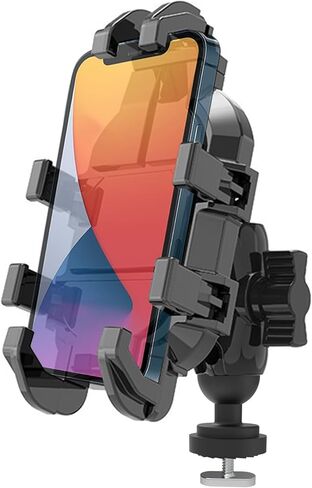 حامل هاتف كاياك مع تثبيت 8 مخالب مضاد للانزلاق، حامل هاتف كاياك قابل للتعديل 360 درجة متوافق مع هواتف 4.7-7 بوصة وملحقات قضبان كاياك in Kuwait