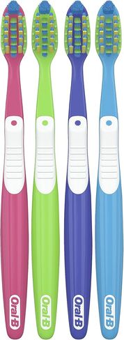 Oral-B Pro Health Vitalizer Advanced Toothbrushes, Soft, 4 Count in Saudi Arabia