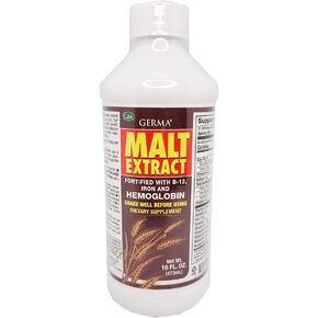 Extracto de Malta 16 oz. with B12 and Hemoglobina Germa