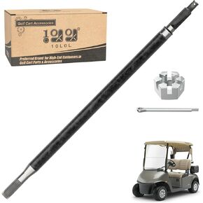 10L0L Upgraded Golf Cart Rear Spline Axle Shaft for EZGO RXV Electic 2008-Up Driver/Passenger Side, Replace OEM 620337, 614208,620341, 614209