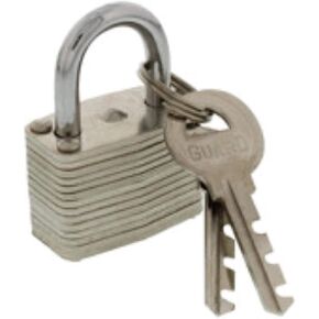 Guard Security 530 Warded Laminated Padlock with 1-1/4-Inch Standard Shackle