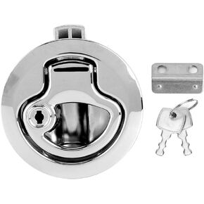 Marine Boat Hatch Handle Lock Anti- RV Closure Security Lock with Keys