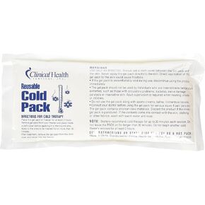 Cold & Hot Pack 5x10 with Removable Protective Sleeve Cover (1 Hot & Cold Pack)