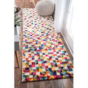 nuLOOM Takisha Triangle Area Rug, 5x8, Multi