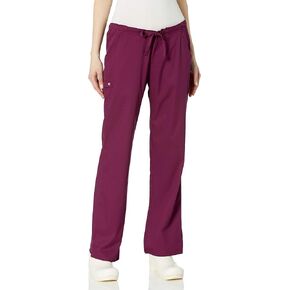 Cherokee Luxe Women Scrubs Pant Low Rise Straight Leg Drawstring 1066