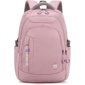 Kids Backpacks for School Teens Girls Cute Backpack for School Bookbag Women Travel Student Large Book Bag Boys, Purple