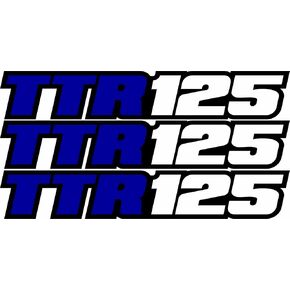 TTR125 Compatible Swingarm Airbox Decals Sticker TTR 125 Dirtbike Racing Mx Graphics Atv