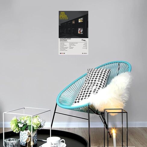 Canvas Hanging Picture Single (vertical Version 2:3) Album Poster Arctic Band Monkeys Posters Canvas Poster Room Aesthetic Decoration Wall Art Home Holiday Gift Unframe-style-7 12x18inch(30x45cm) in Saudi Arabia